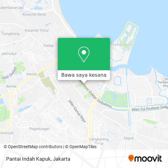 Peta Pantai Indah Kapuk