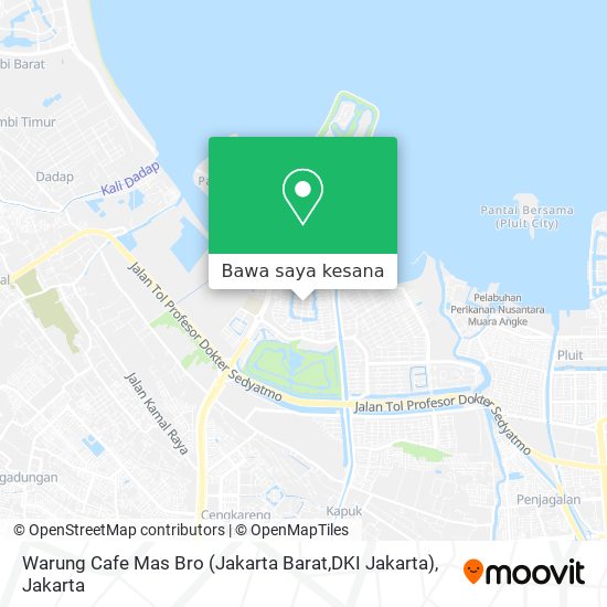 Peta Warung Cafe Mas Bro (Jakarta Barat,DKI Jakarta)