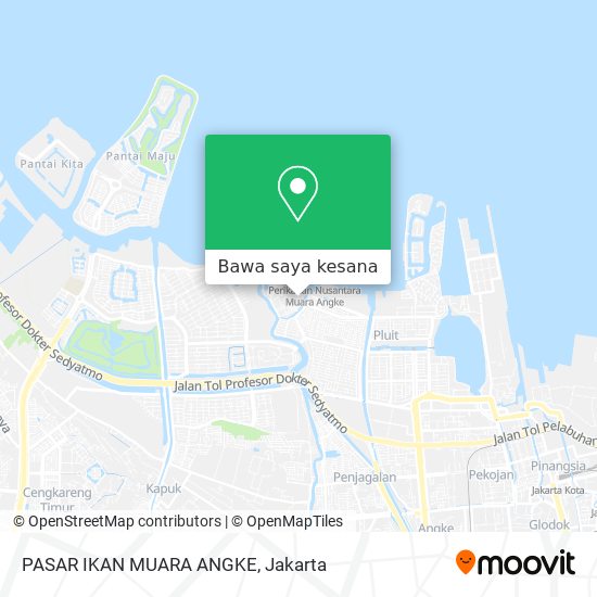 Peta PASAR IKAN MUARA ANGKE