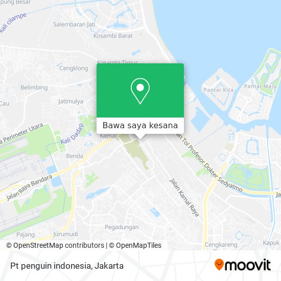 Peta Pt penguin indonesia