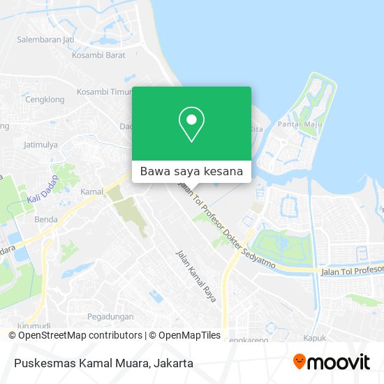 Peta Puskesmas Kamal Muara