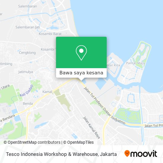 Peta Tesco Indonesia Workshop & Warehouse