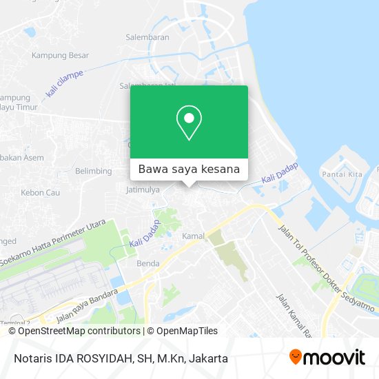 Peta Notaris IDA ROSYIDAH, SH, M.Kn