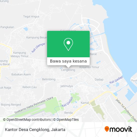Peta Kantor Desa Cengklong