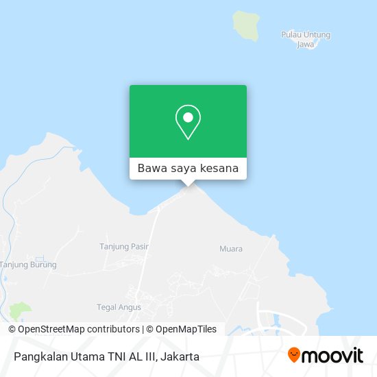 Peta Pangkalan Utama TNI AL III
