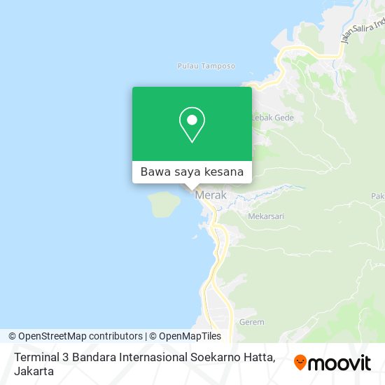Peta Terminal 3 Bandara Internasional Soekarno Hatta