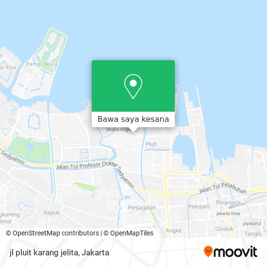 Peta jl pluit karang jelita