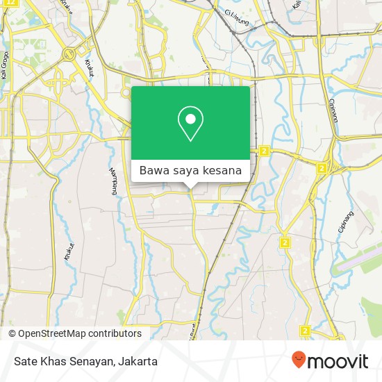 Peta Sate Khas Senayan