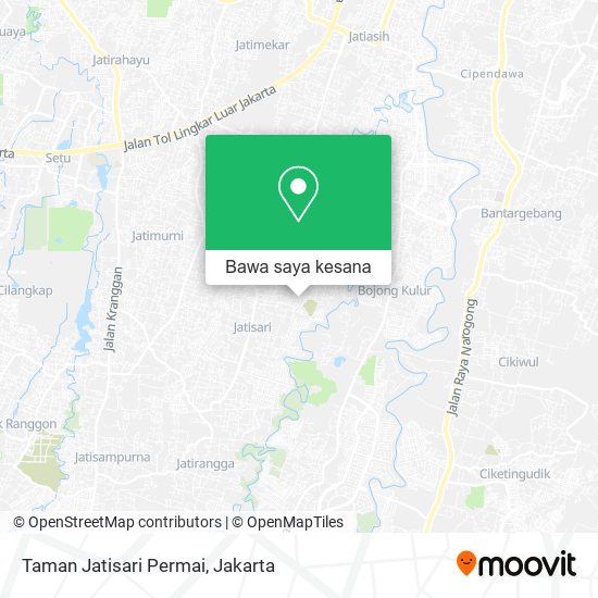 Peta Taman Jatisari Permai