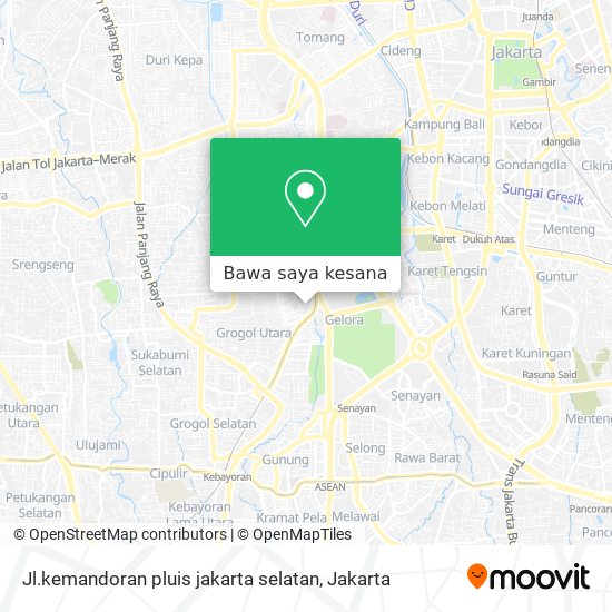 Peta Jl.kemandoran pluis jakarta selatan