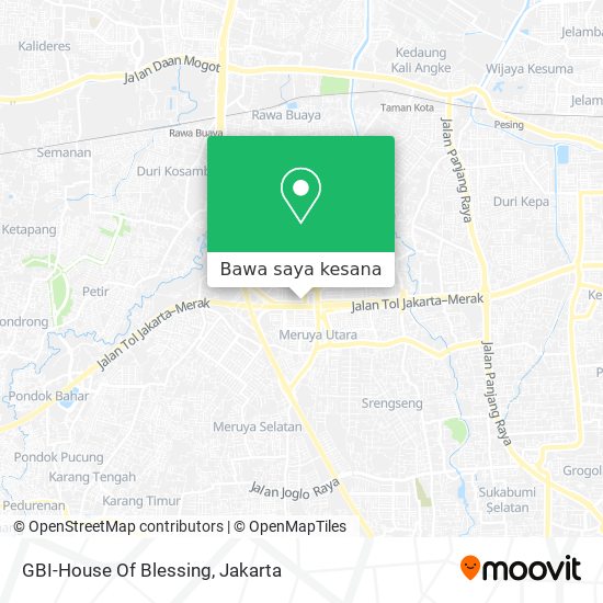 Peta GBI-House Of Blessing