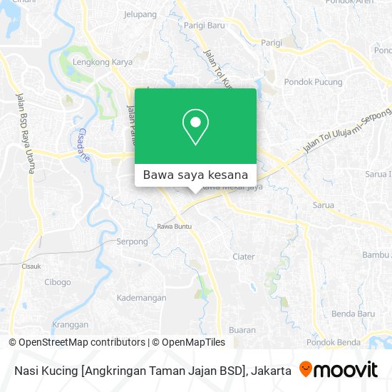 Peta Nasi Kucing [Angkringan Taman Jajan BSD]