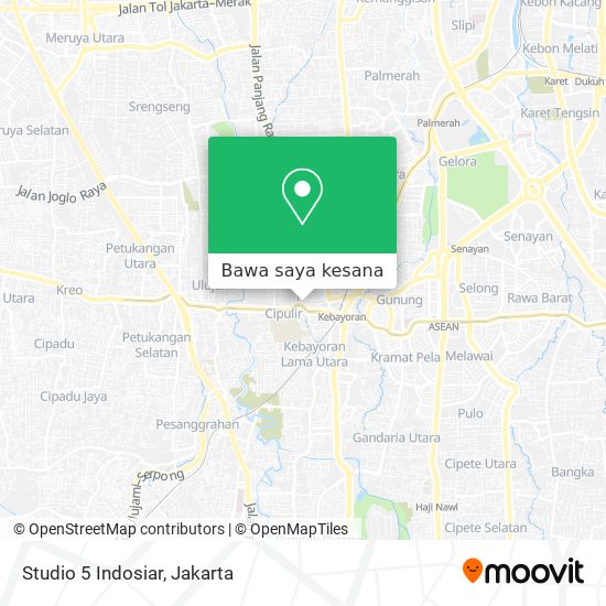 Cara Ke Studio 5 Indosiar Di Jakarta Selatan Menggunakan Bis Atau Kereta Moovit