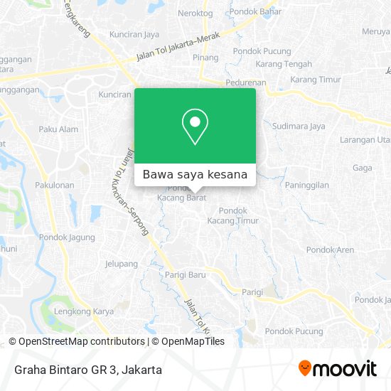 Peta Graha Bintaro GR 3