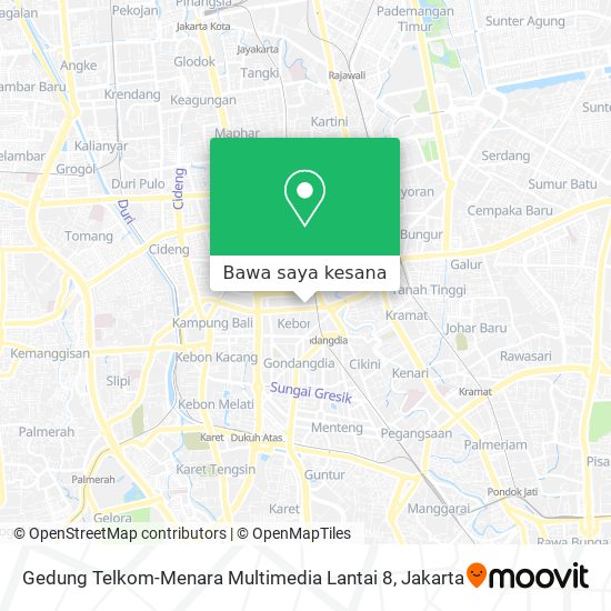 Peta Gedung Telkom-Menara Multimedia Lantai 8