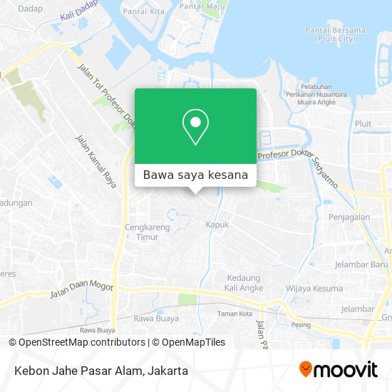 Peta Kebon Jahe Pasar Alam