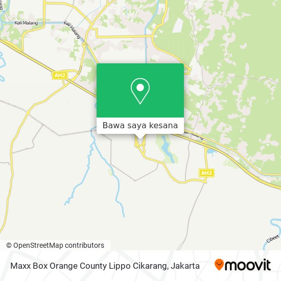 Peta Maxx Box Orange County Lippo Cikarang