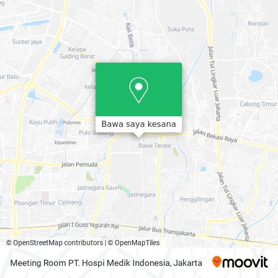 Peta Meeting Room PT. Hospi Medik Indonesia