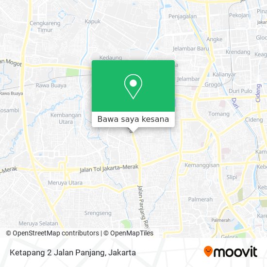 Peta Ketapang 2 Jalan Panjang