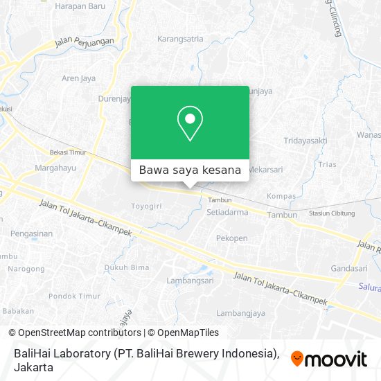 Peta BaliHai Laboratory (PT. BaliHai Brewery Indonesia)