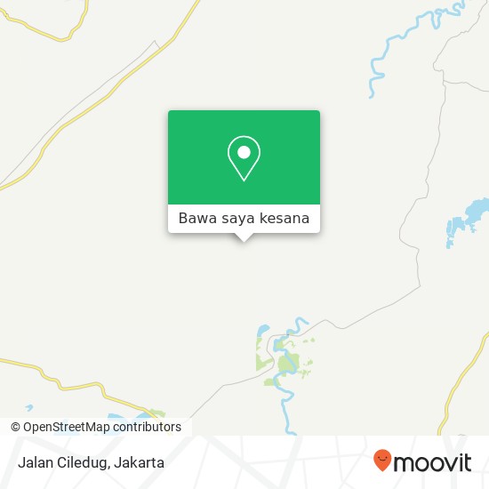 Peta Jalan Ciledug