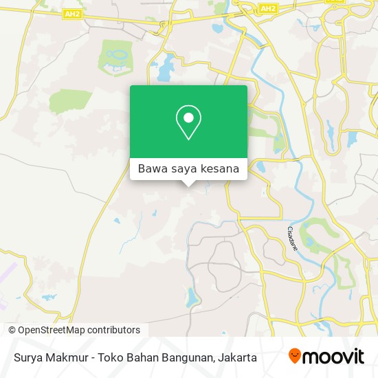 Peta Surya Makmur - Toko Bahan Bangunan