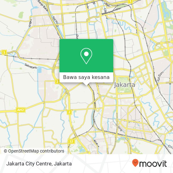 Peta Jakarta City Centre