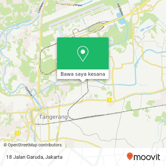 Peta 18 Jalan Garuda