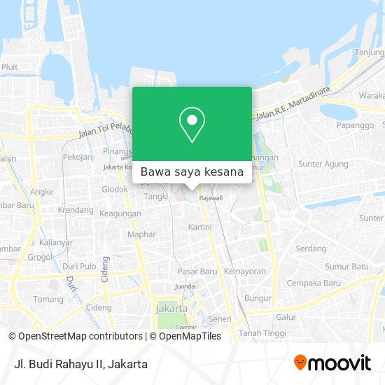 Peta Jl. Budi Rahayu II