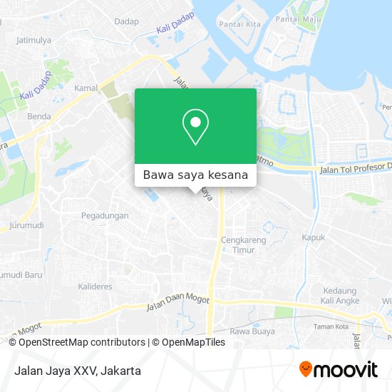 Peta Jalan Jaya XXV