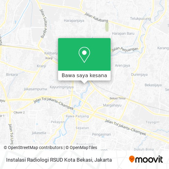 Peta Instalasi Radiologi RSUD Kota Bekasi