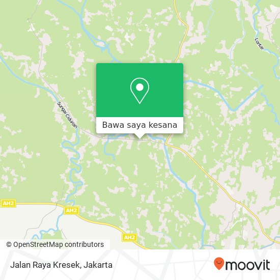 Peta Jalan Raya Kresek