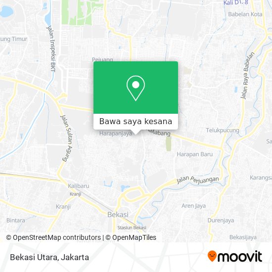 Peta Bekasi Utara