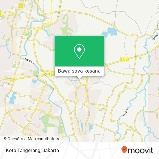 Peta Kota Tangerang