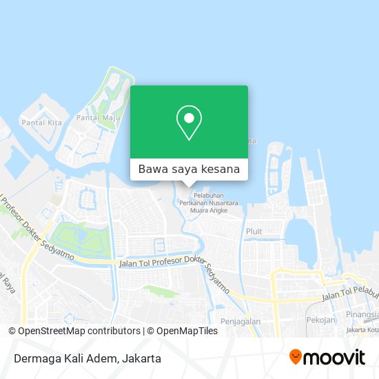 Peta Dermaga Kali Adem