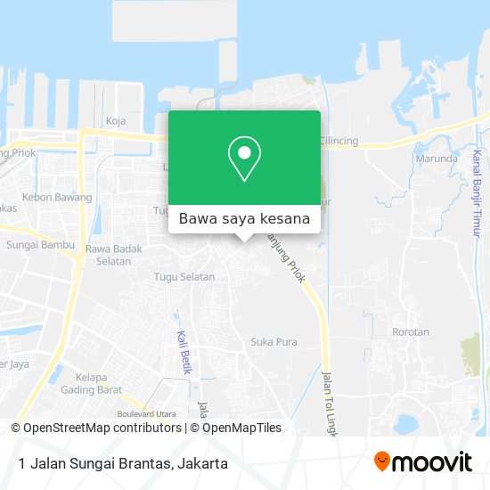 Peta 1 Jalan Sungai Brantas