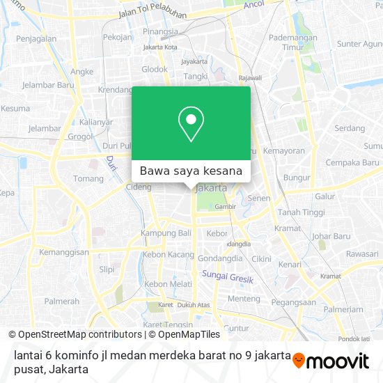 Peta lantai 6 kominfo jl medan merdeka barat no 9 jakarta pusat