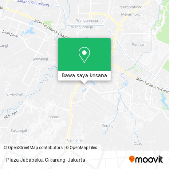 Peta Plaza Jababeka, Cikarang