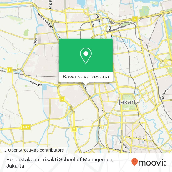 Peta Perpustakaan Trisakti School of Managemen