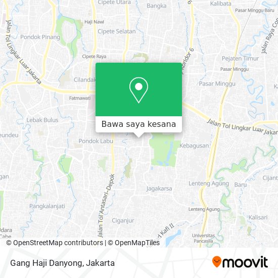 Peta Gang Haji Danyong