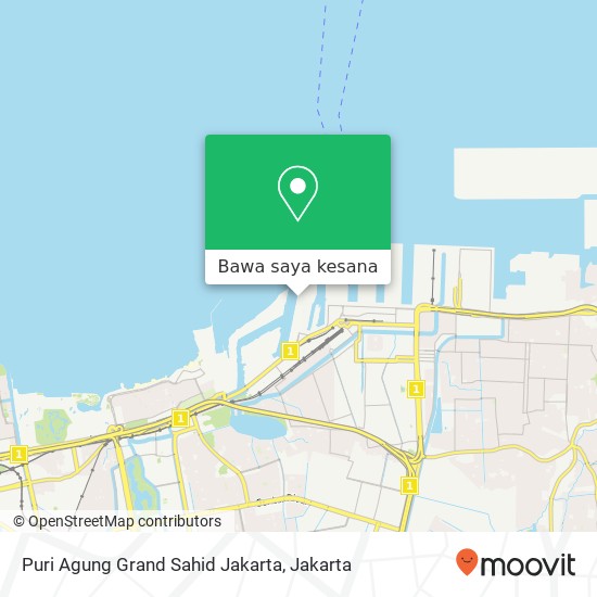Peta Puri Agung Grand Sahid Jakarta