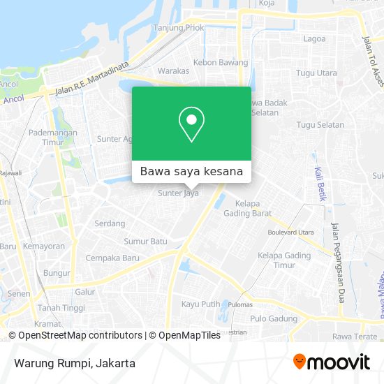 Peta Warung Rumpi