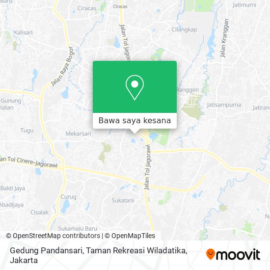 Peta Gedung Pandansari, Taman Rekreasi Wiladatika
