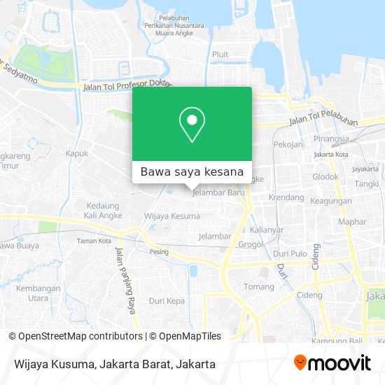 Peta Wijaya Kusuma, Jakarta Barat