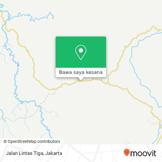 Peta Jalan Lintas Tiga