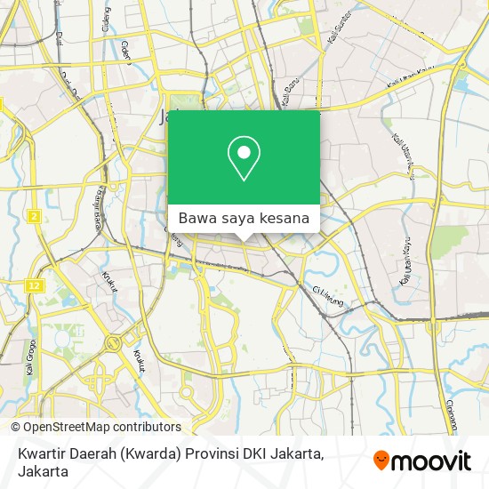 Peta Kwartir Daerah (Kwarda) Provinsi DKI Jakarta
