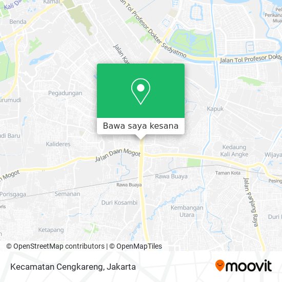 Peta Kecamatan Cengkareng