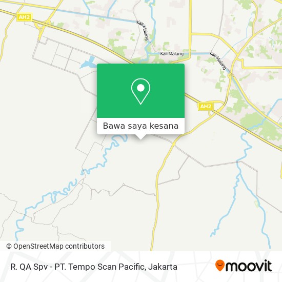Peta R. QA Spv - PT. Tempo Scan Pacific