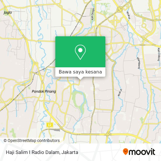 Peta Haji Salim I Radio Dalam