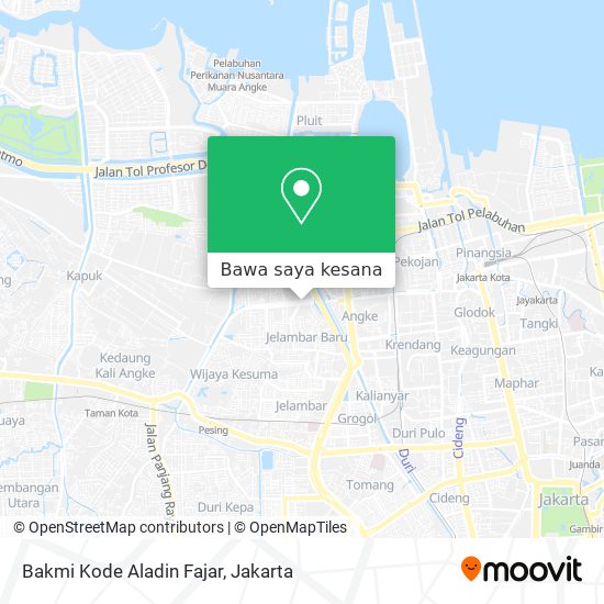 Peta Bakmi Kode Aladin Fajar